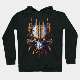 Mecha Skull S01 D74 Hoodie